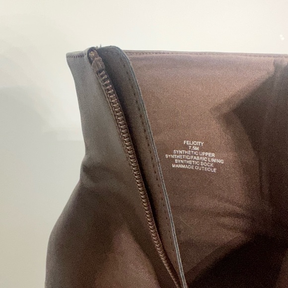 Steve Madden Womens Felicity Faux Leather Square Toe Ankle Boots Size 7.5 - Picture 6 of 7